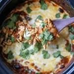Easy slow cooker chicken enchiladas recipe