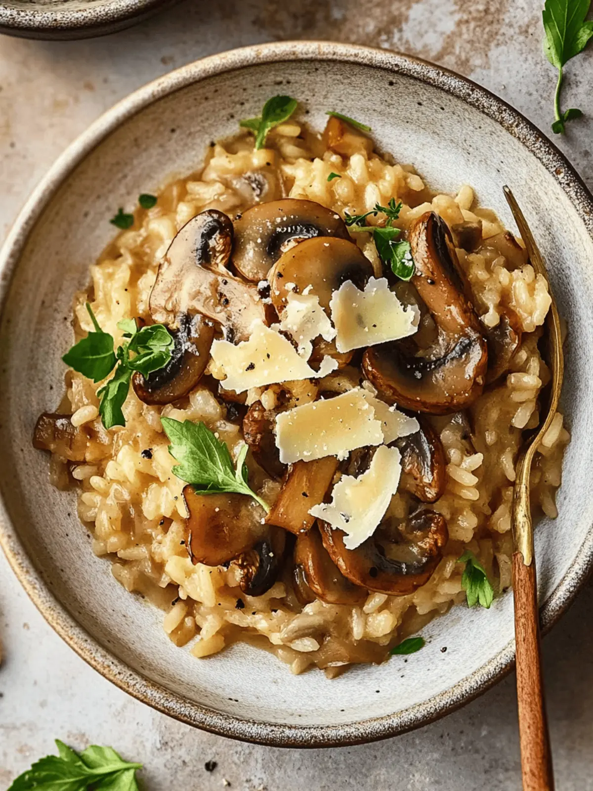 Mushroom Risotto