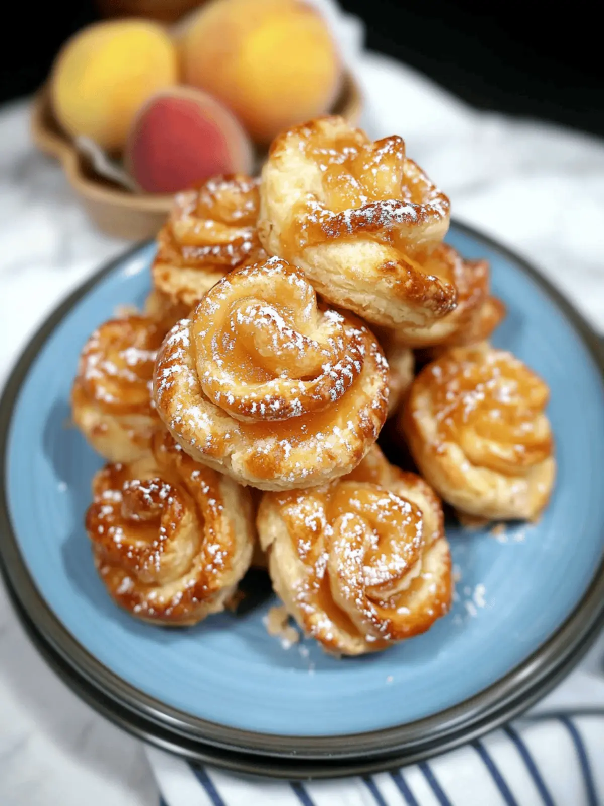 Peach Pie Cruffins That’ll Brighten Your Morning Routine