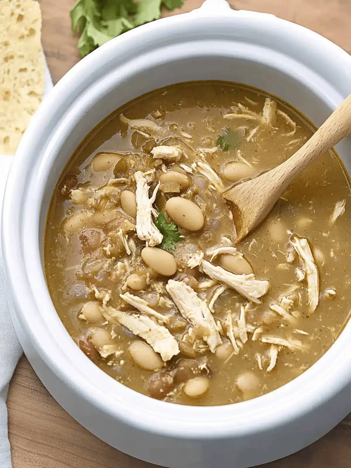 Crockpot White Chicken Chili