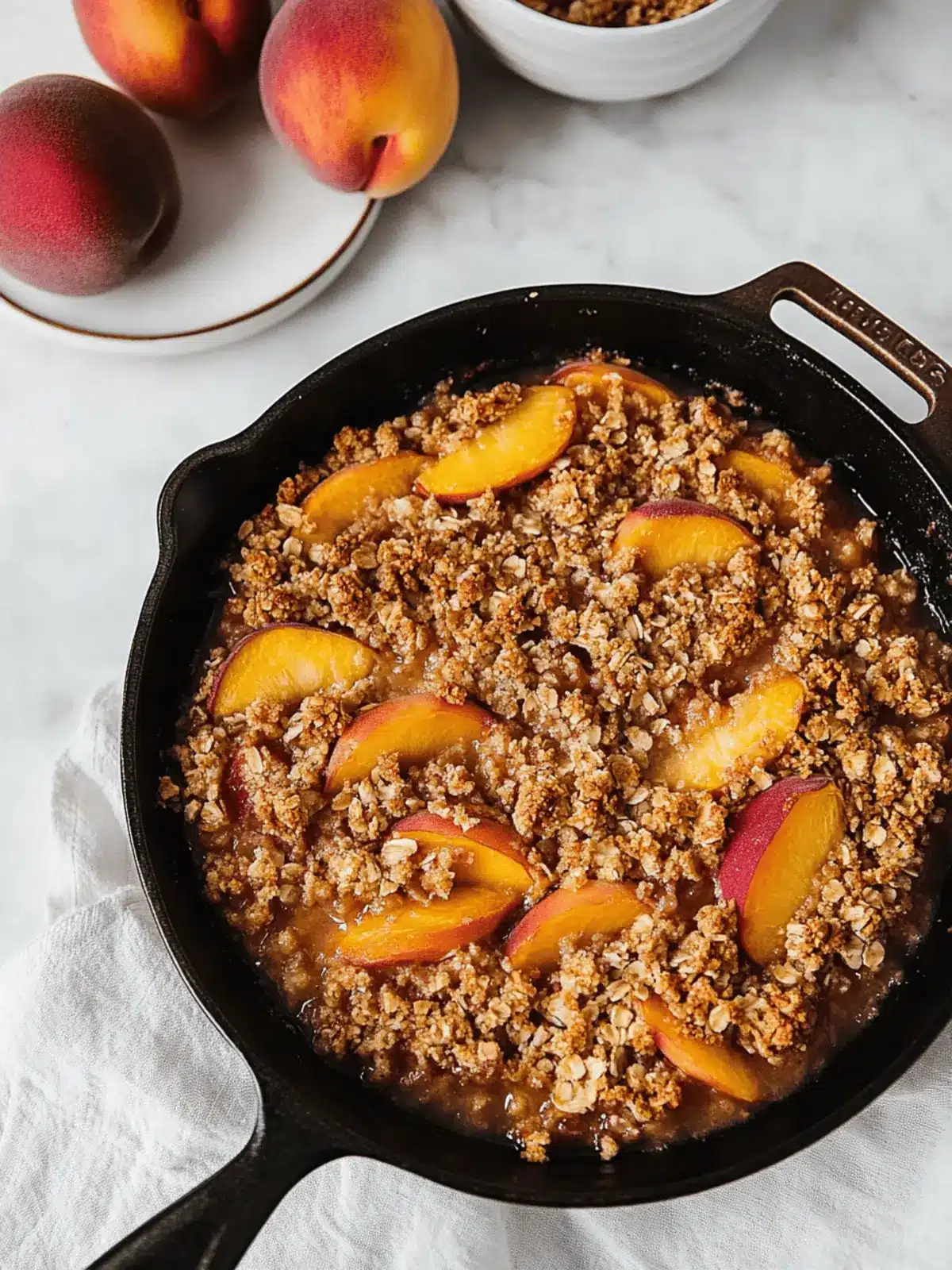 Easy Peach Crisp