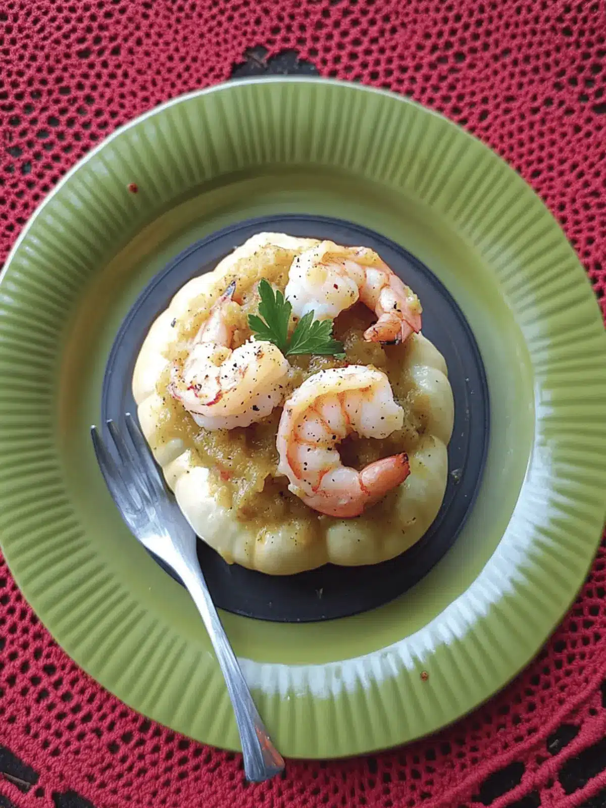 Irresistible Cajun-Inspired Shrimp-Stuffed Patty Pan Squash