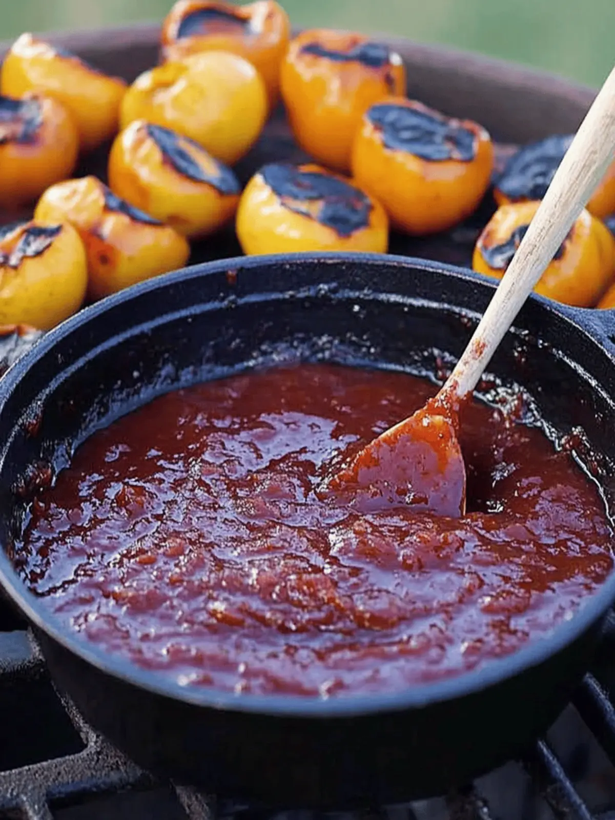 Homemade Plum BBQ Sauce