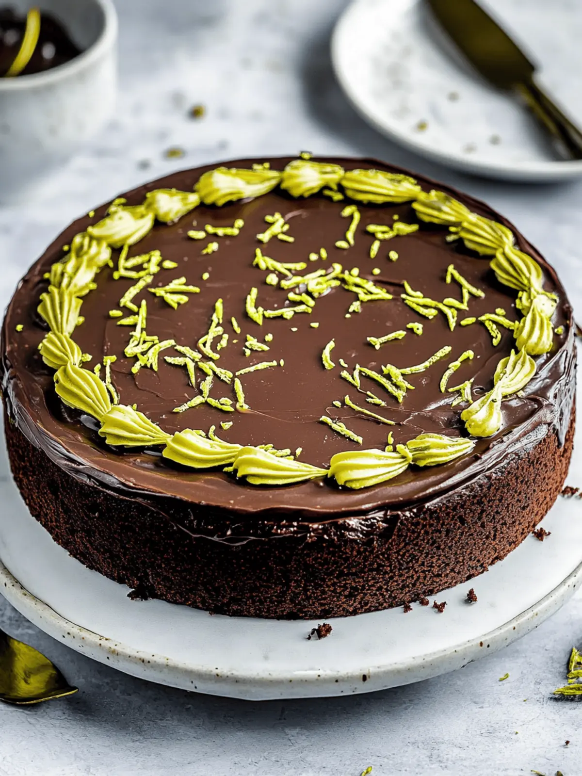 Indulge in Dubai Chocolate Cake with Pistachio Bliss