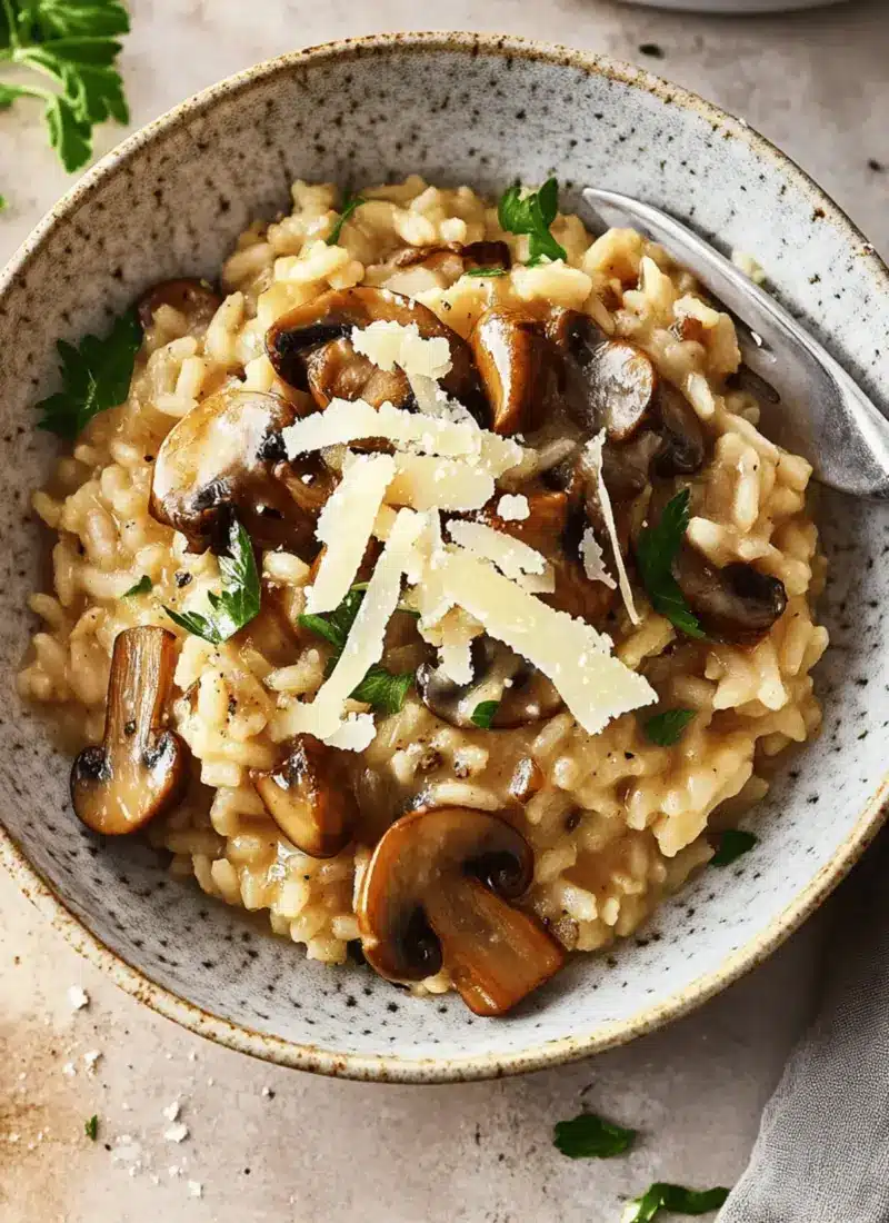 Mushroom Risotto