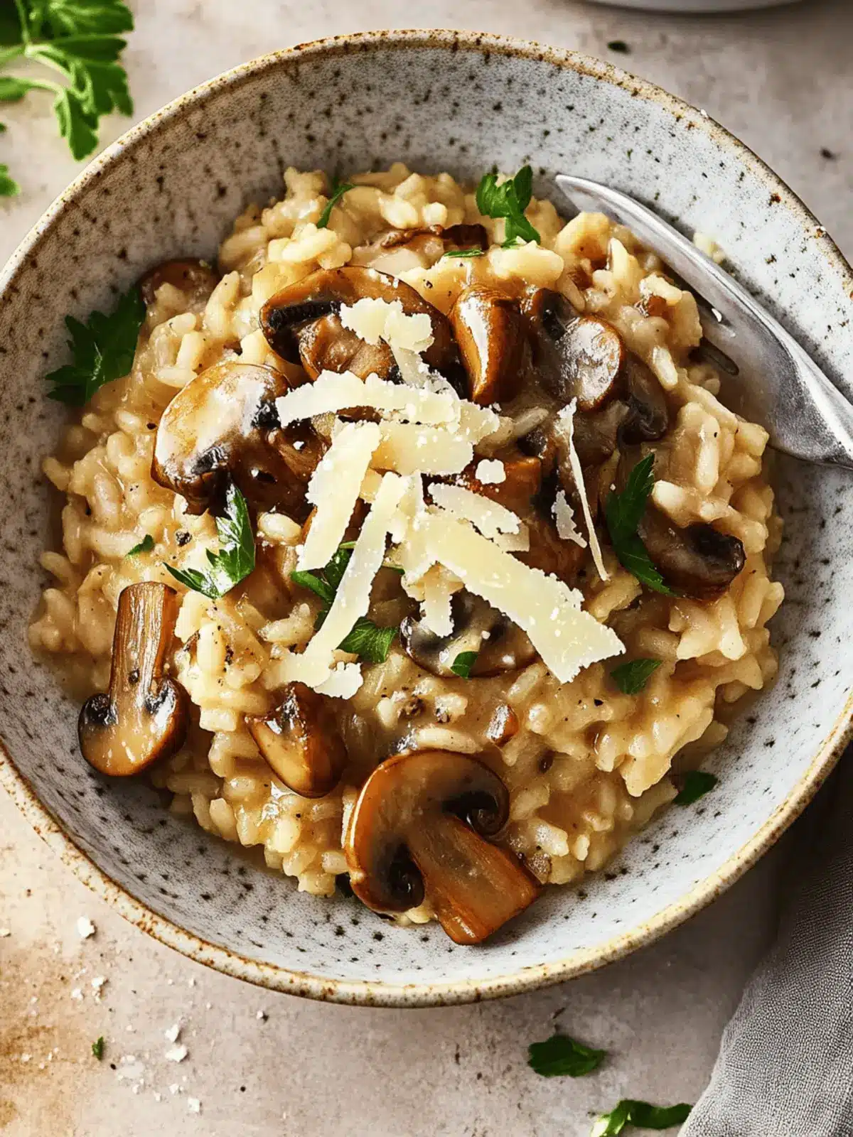 Mushroom Risotto