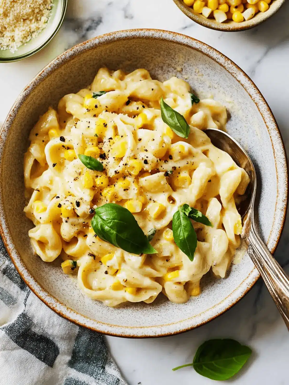 Creamy Corn Pasta: A Quick, Flavorful Summer Delight