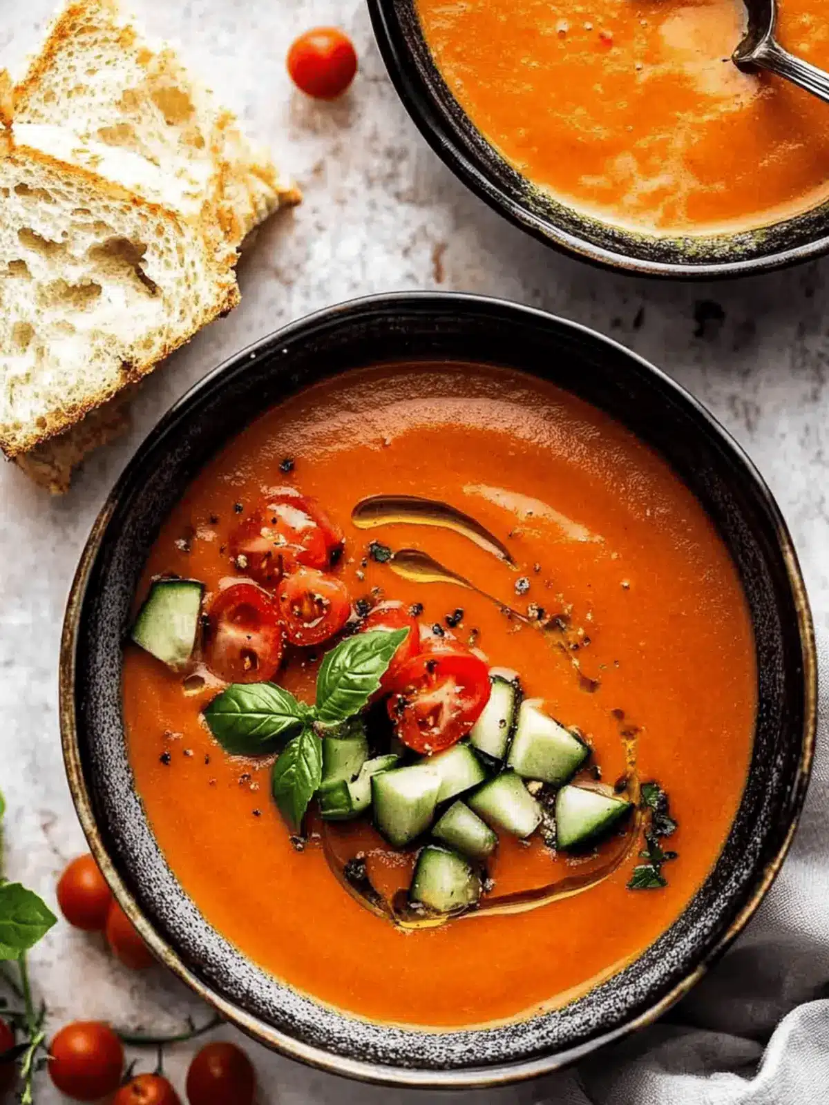 Delicious Gazpacho: Fresh Summer Flavor in Every Spoonful