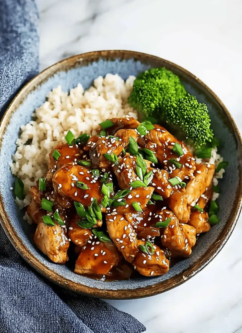 Slow Cooker Honey Garlic Chicken
