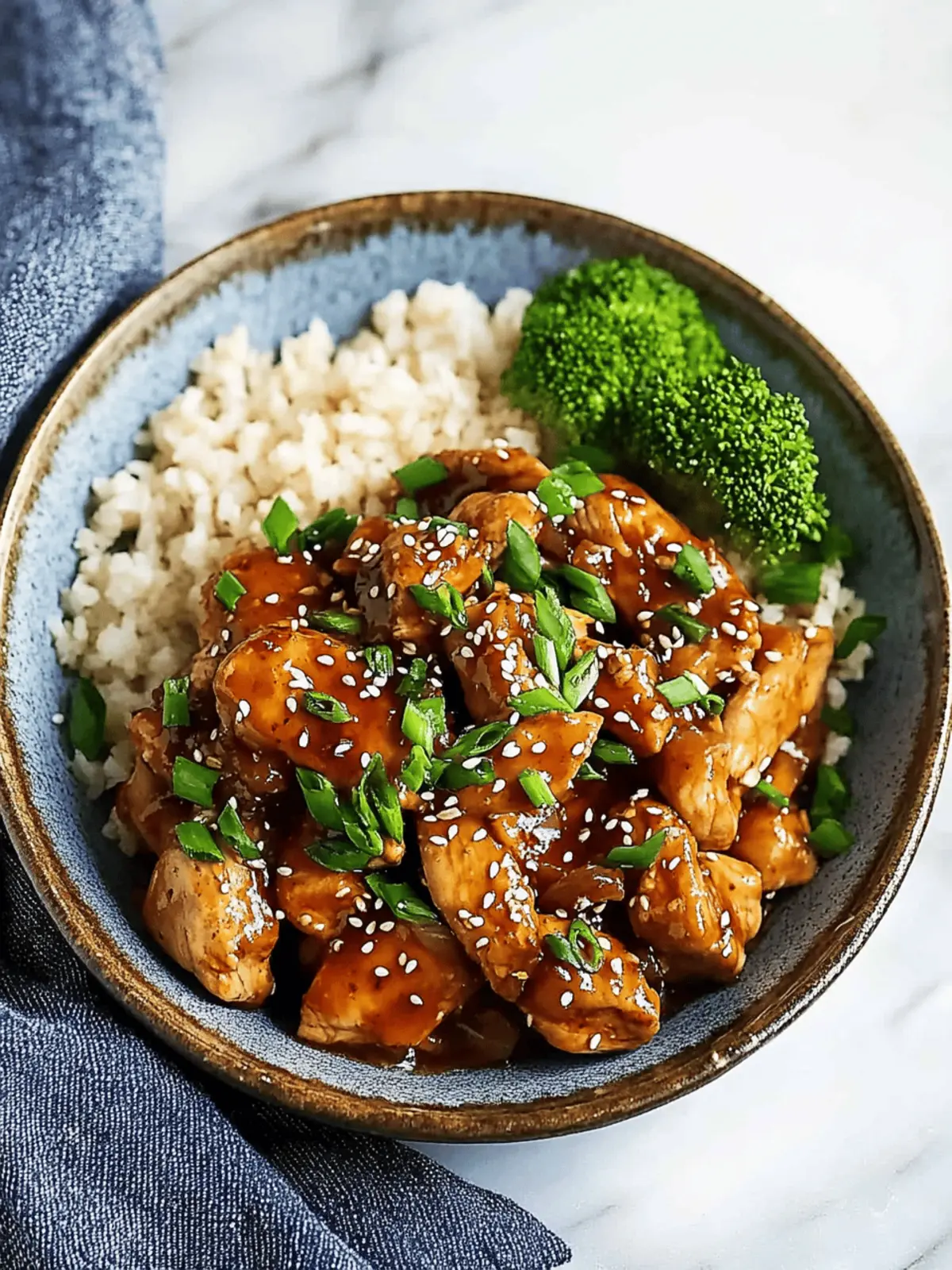 Slow Cooker Honey Garlic Chicken
