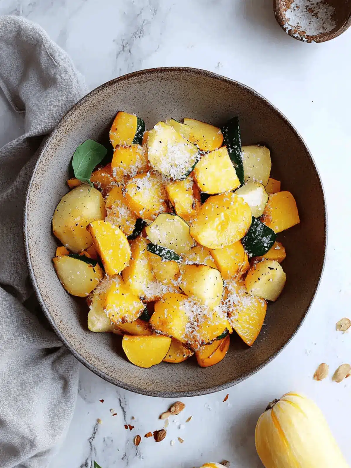 Sautéed Patty Pan Squash