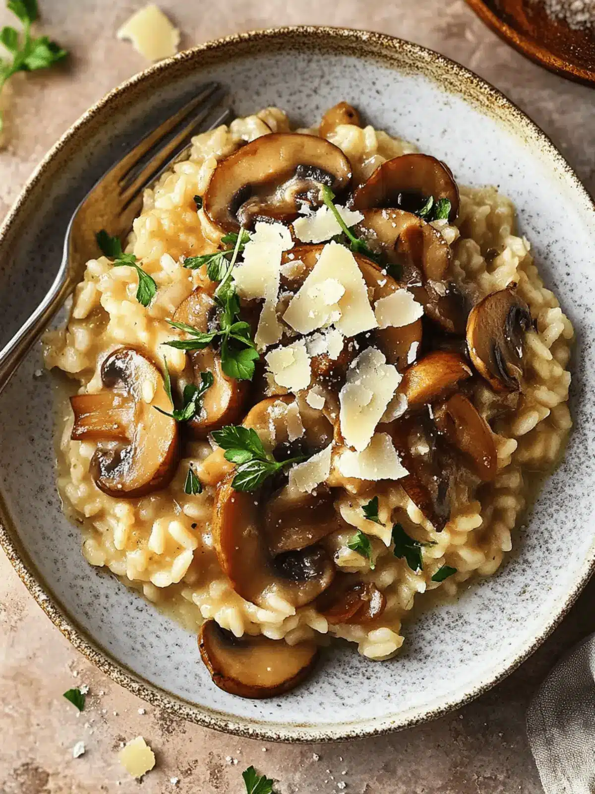 Mushroom Risotto