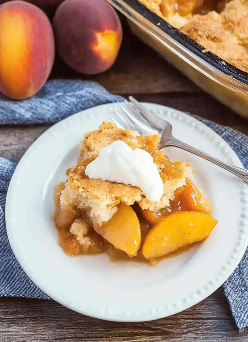 Easy Southern Peach Cobbler