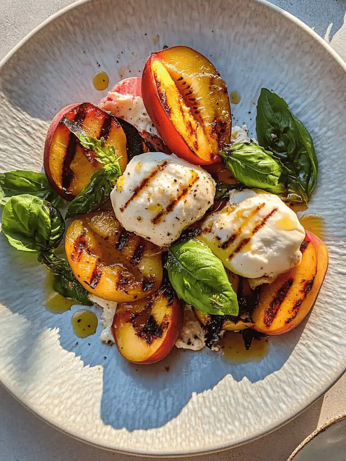 Grilled Peach & Burrata Salad: A Summer Sensation for You
