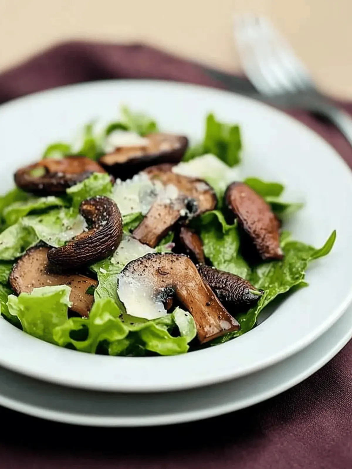 Portobello Mushroom Salad