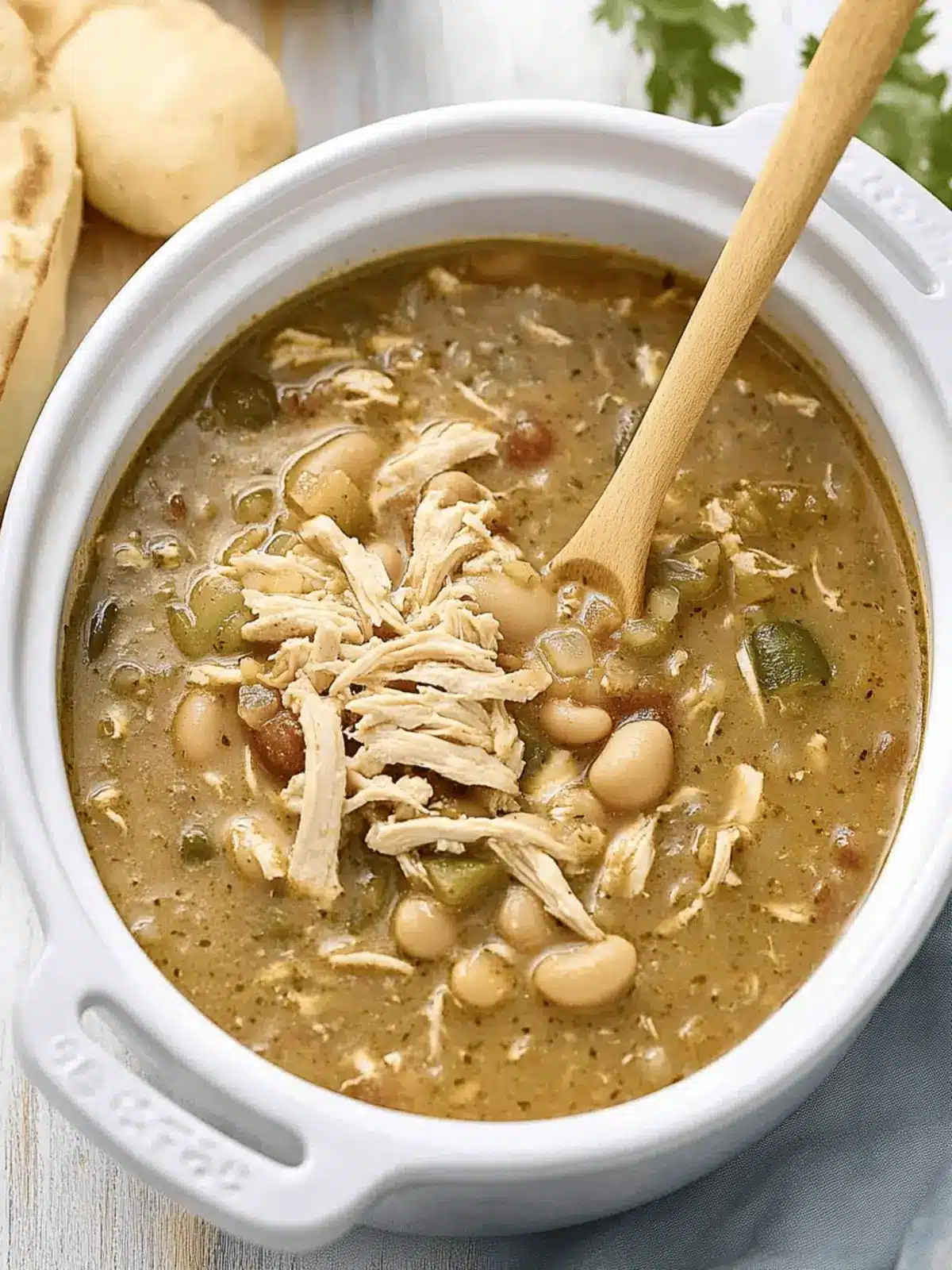 Crockpot White Chicken Chili