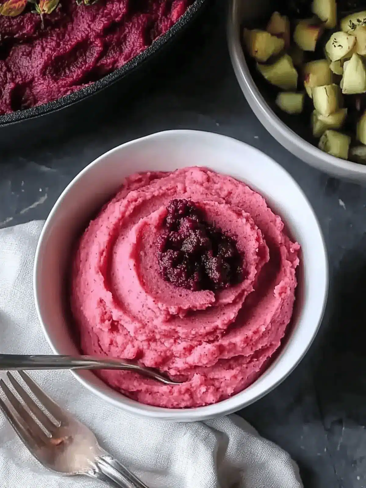Colorful Beet Mashed Potatoes for a Wholesome Twist