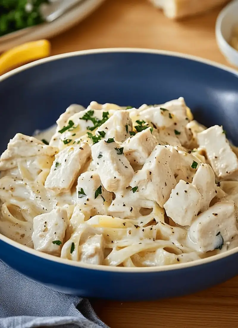 Slow Cooker Chicken Alfredo