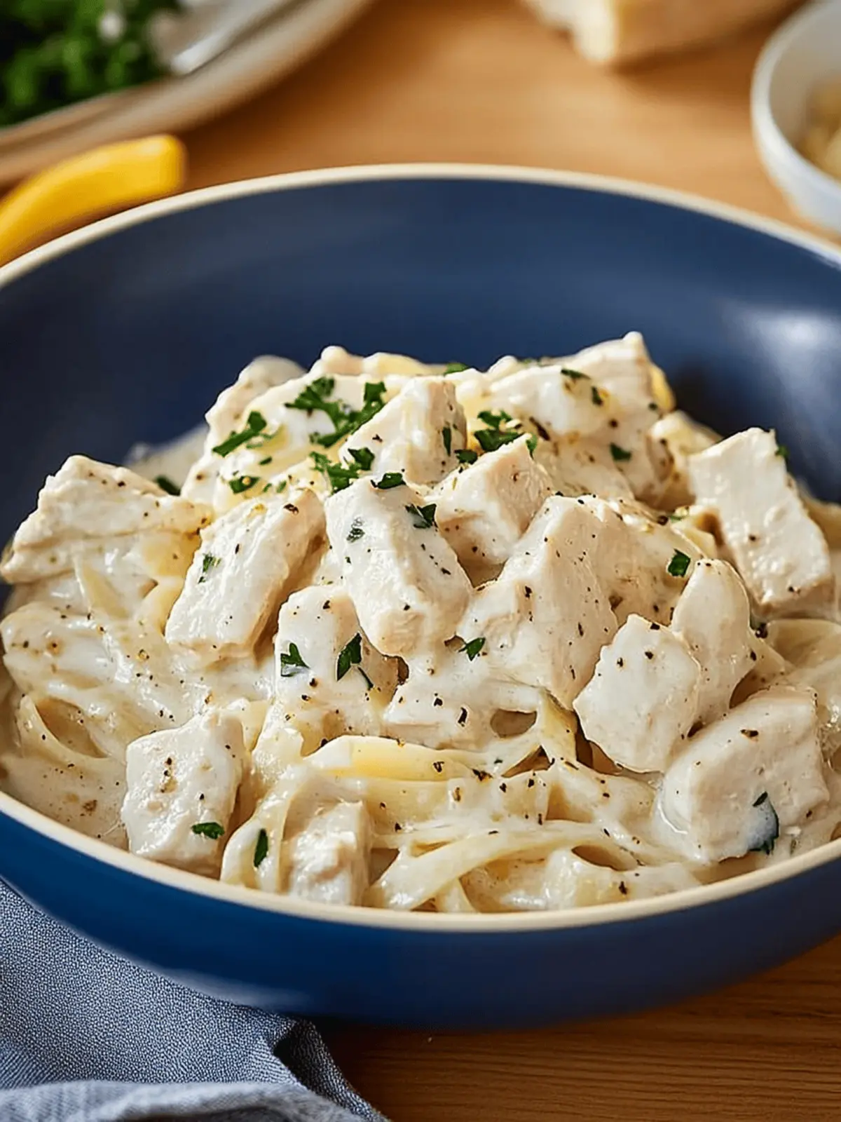 Slow Cooker Chicken Alfredo