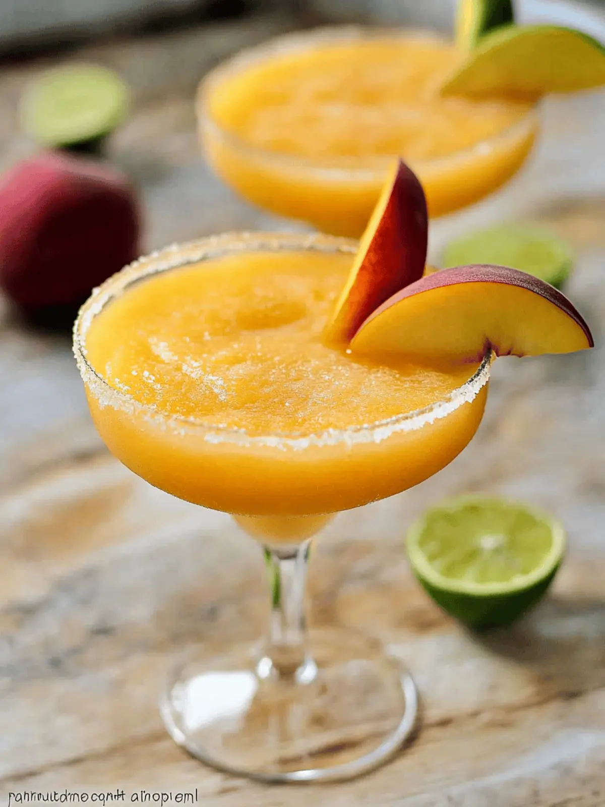 Frozen Peach Margaritas: Your Ultimate Summer Refreshment