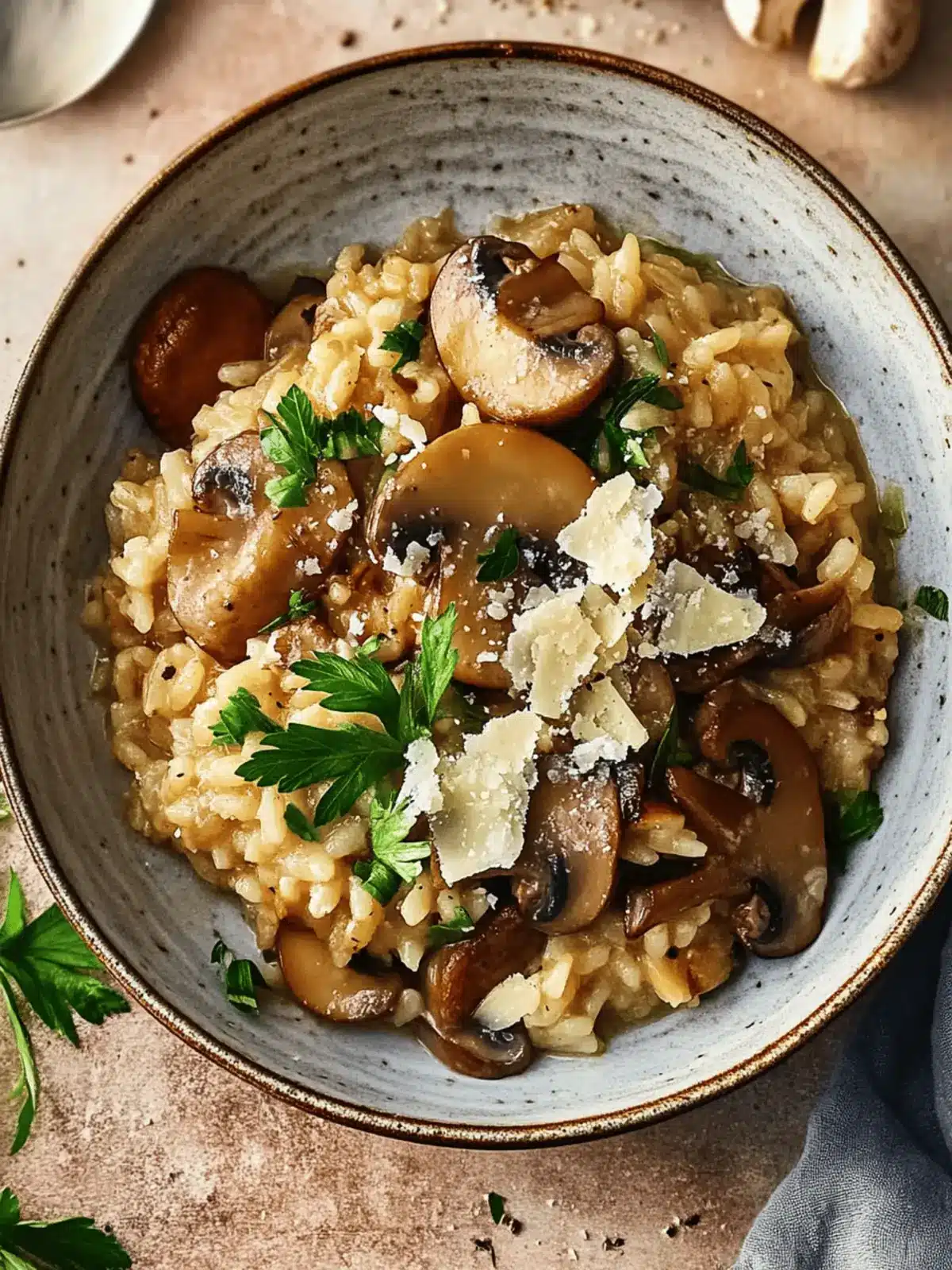 Mushroom Risotto