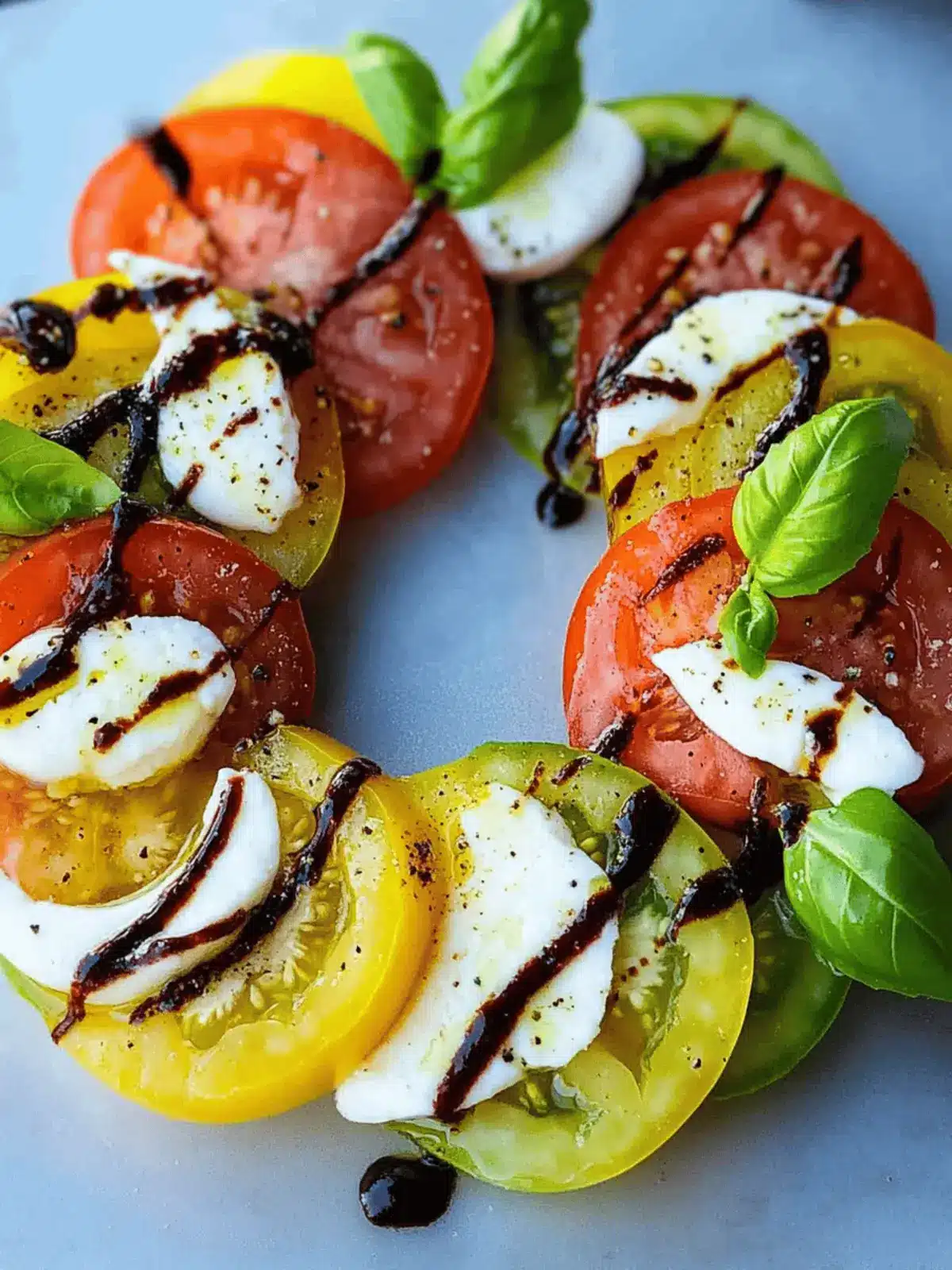 Heirloom Tomato Caprese Salad