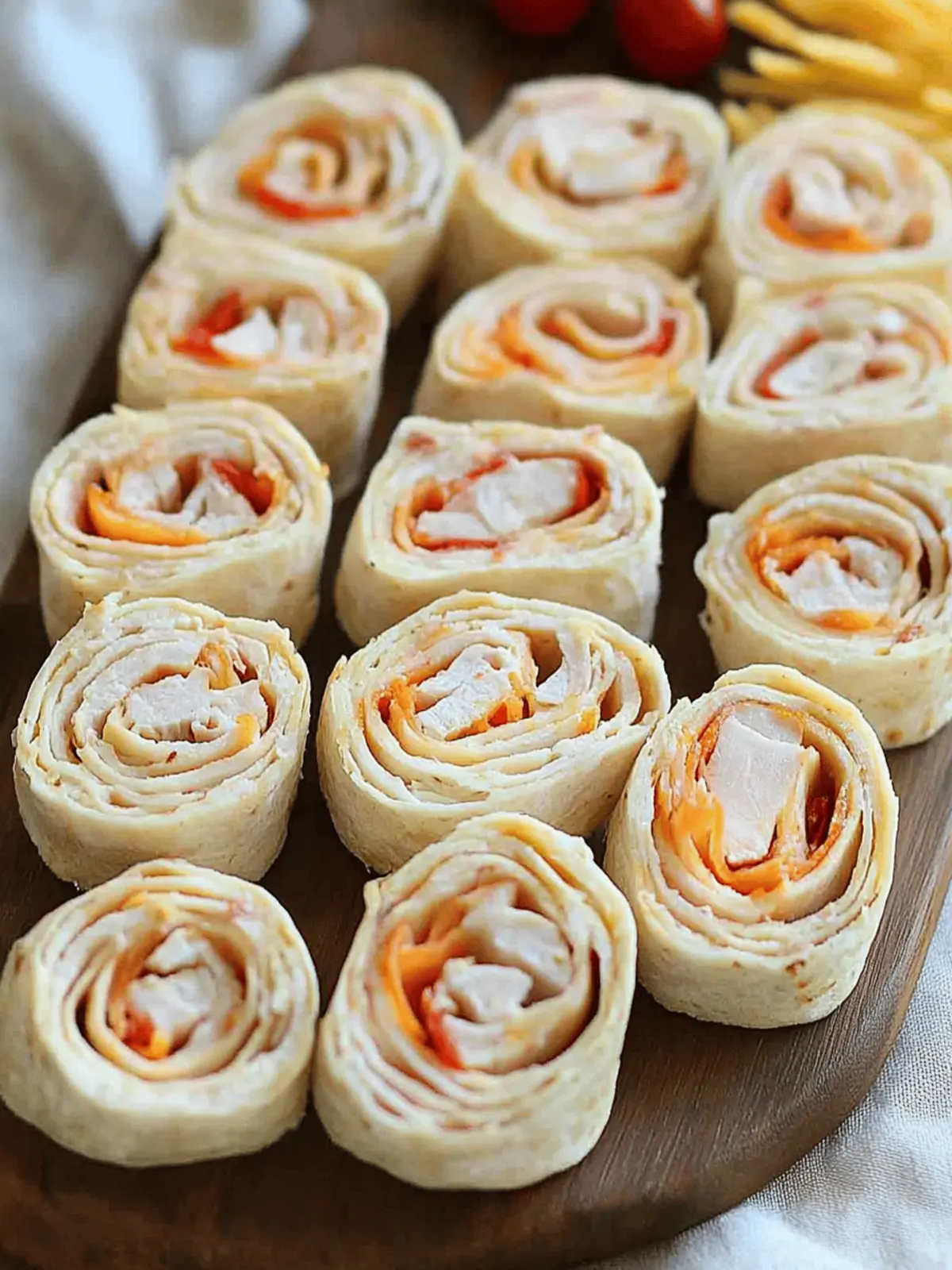 Turkey and Cheese Roll Ups