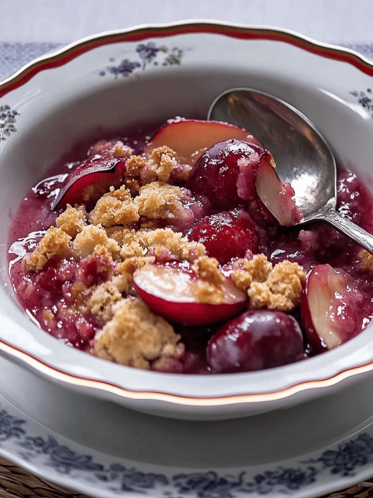 Plum Crisp
