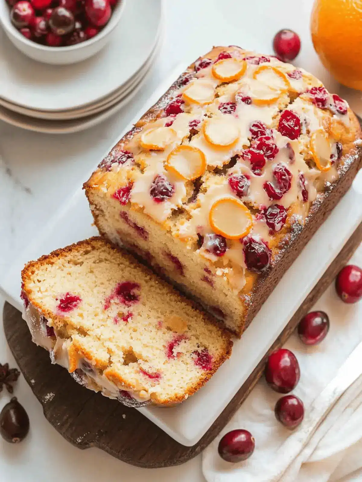 Cranberry Orange Bread