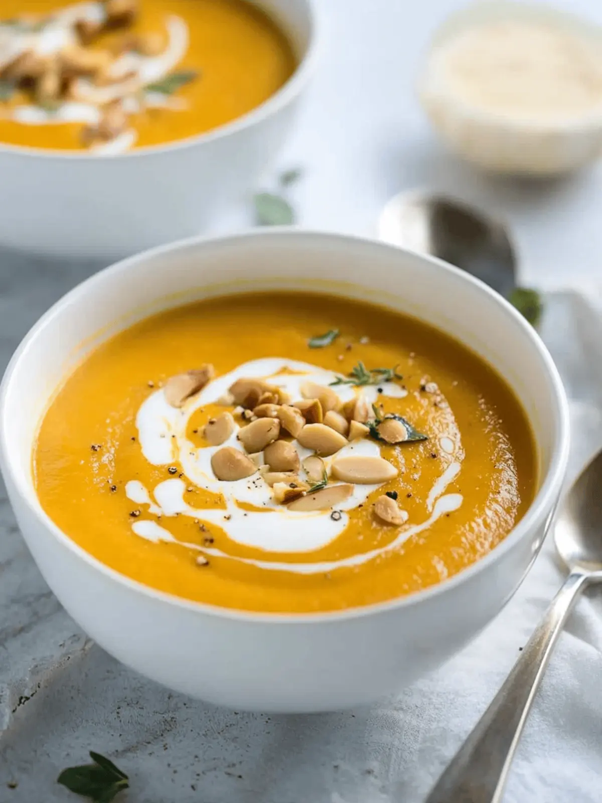 Savory Butternut Squash Soup