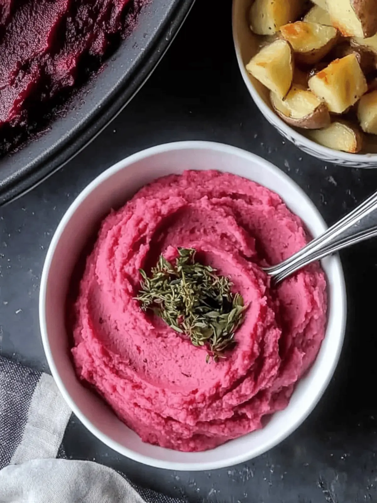 Colorful Beet Mashed Potatoes for a Wholesome Twist
