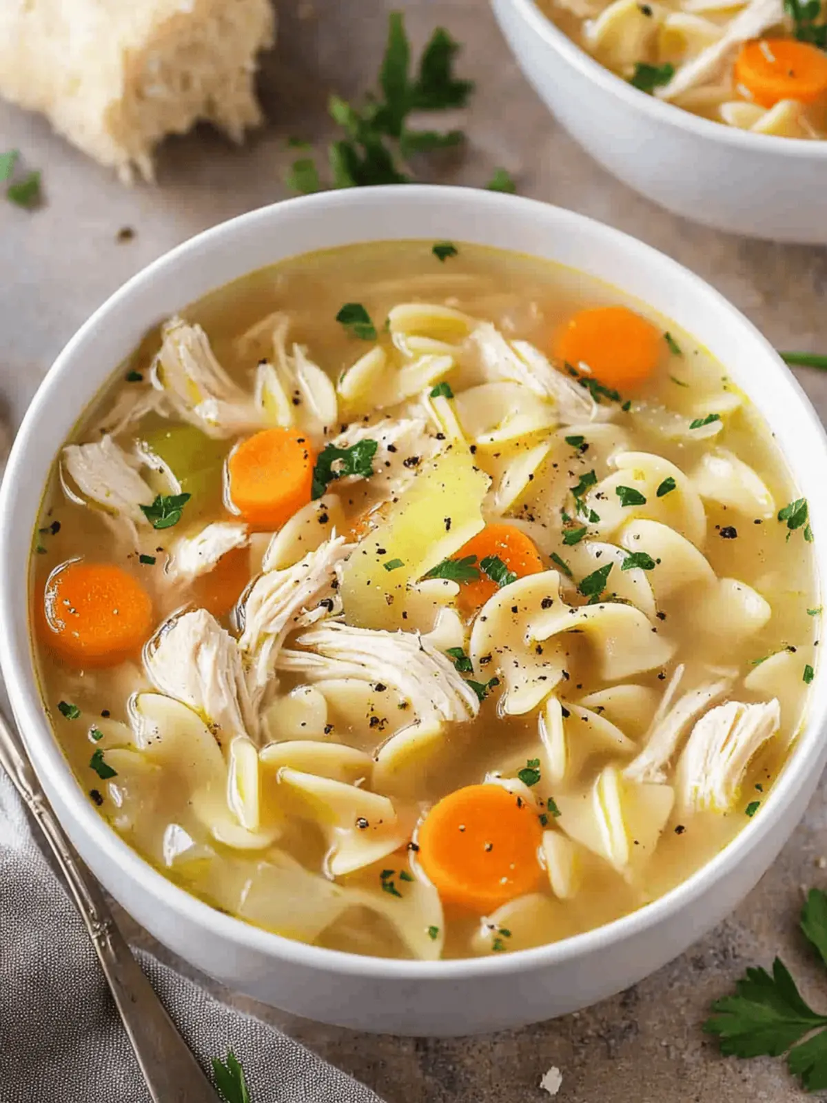 Crockpot Chicken Noodle Soup