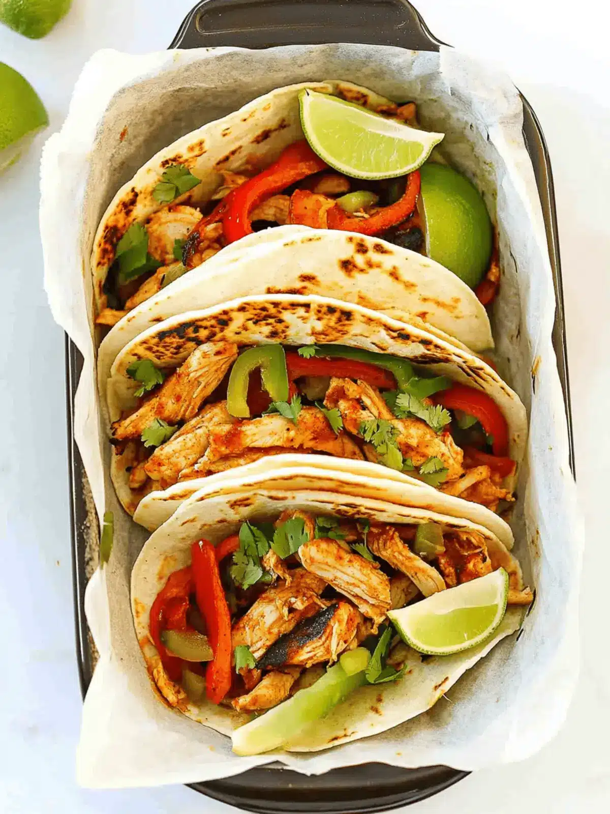 Slow Cooker Chicken Fajitas