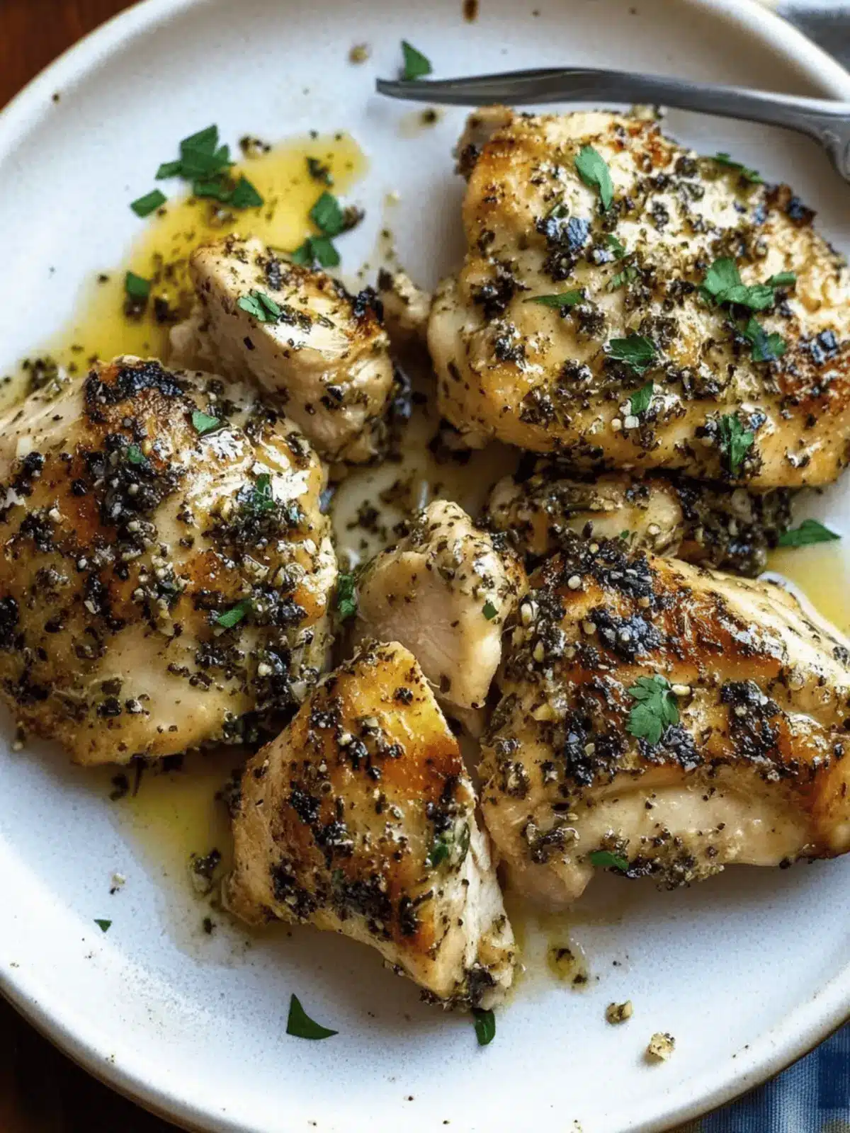 Middle Eastern-Inspired Herb and Garlic Chicken