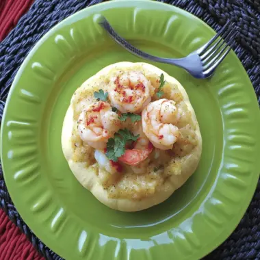 Cajun-Inspired Shrimp-Stuffed Patty Pan Squash