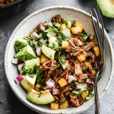 Mojo Pork Bowls