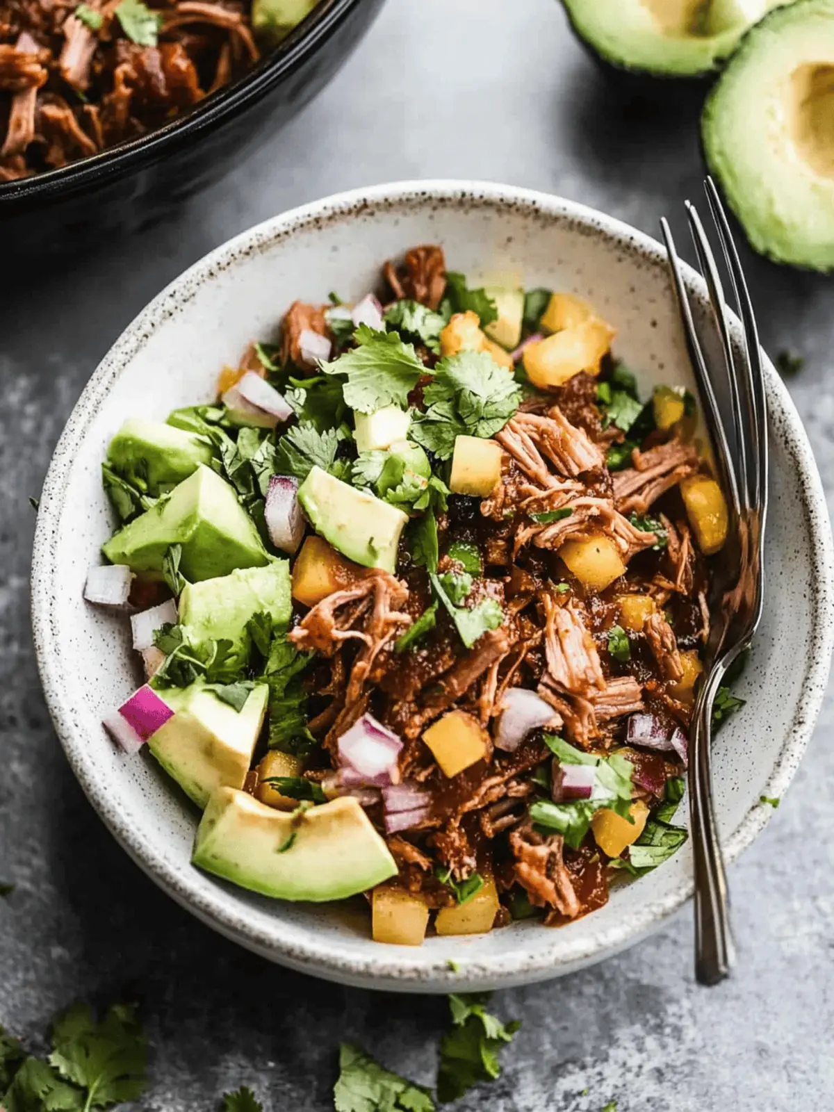 Mojo Pork Bowls