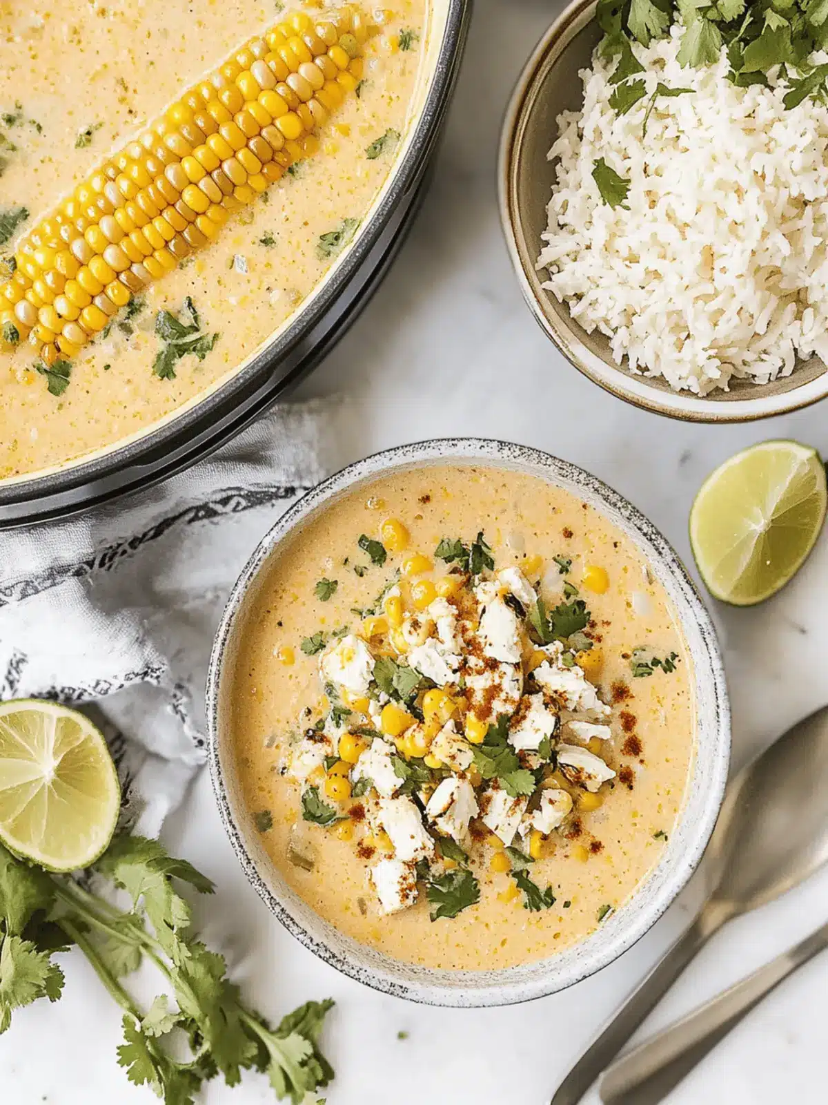 Mexican Street Corn Soup