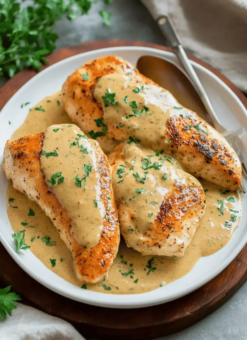 Creamy Dijon Mustard Chicken