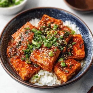 Korean Braised Tofu