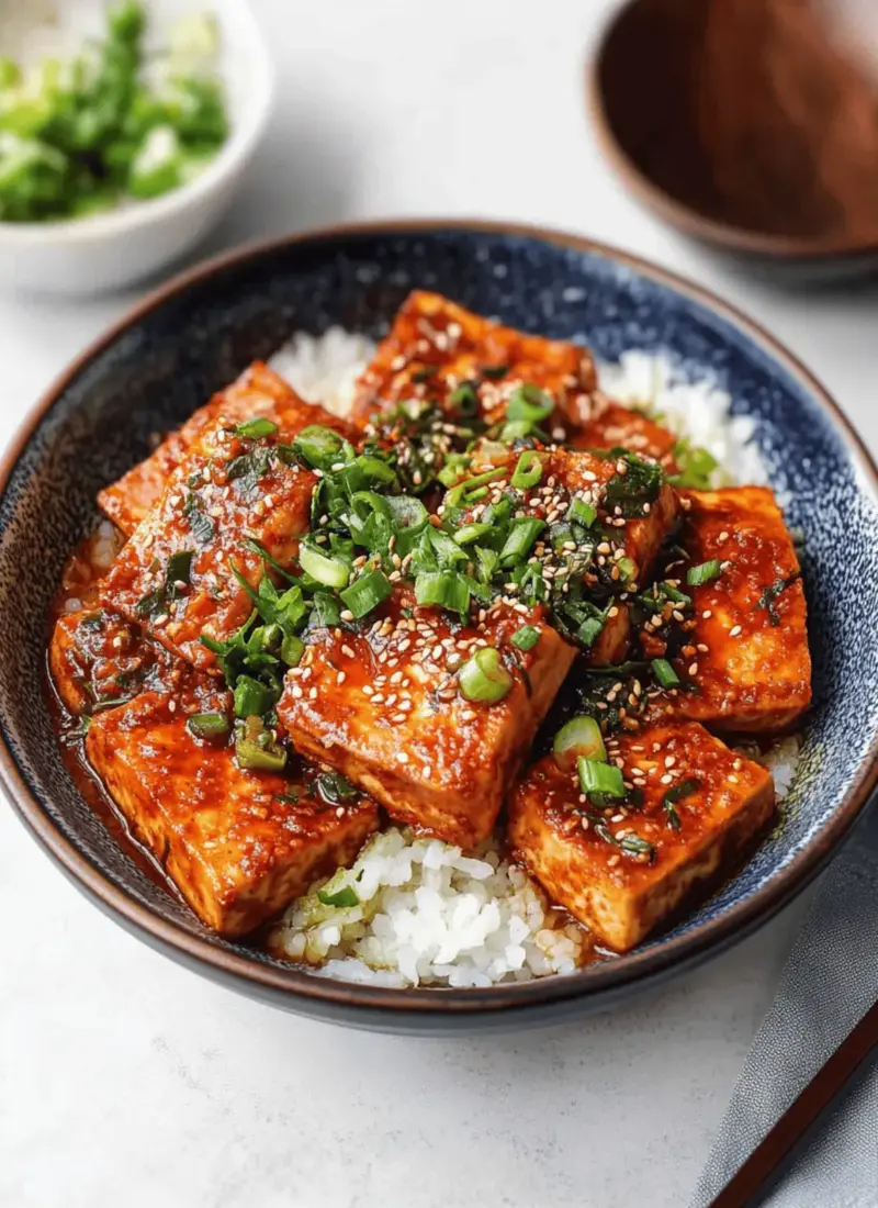 Korean Braised Tofu