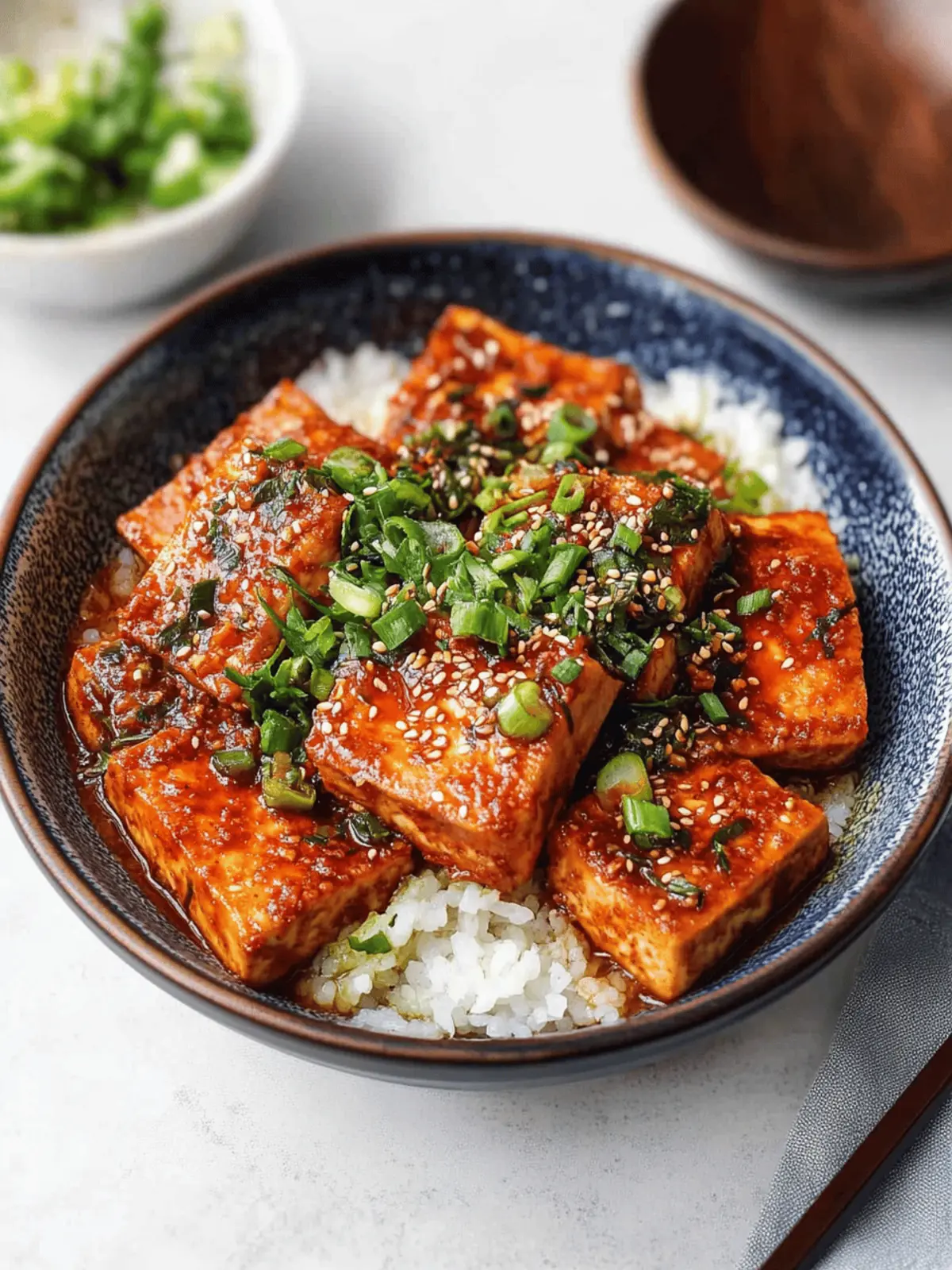 Korean Braised Tofu