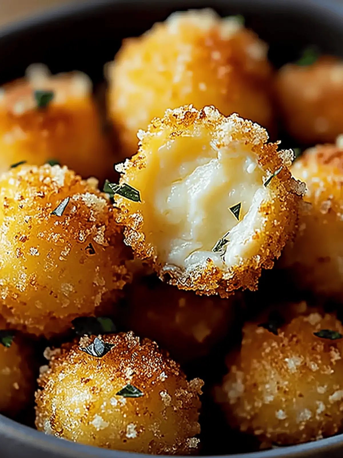 Cheesy Parmesan Mozzarella Bites