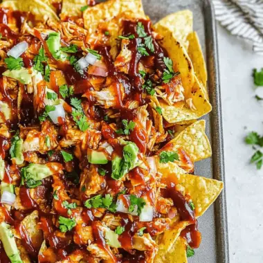 BBQ Chicken Nachos