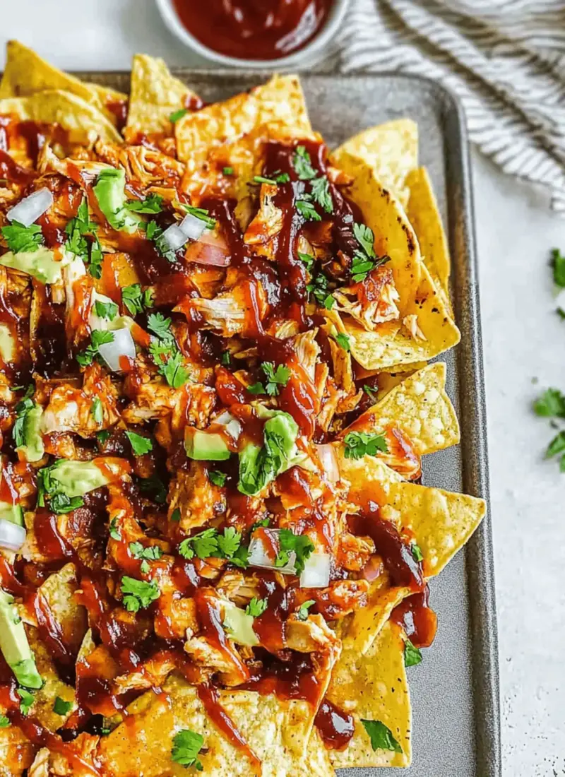 BBQ Chicken Nachos