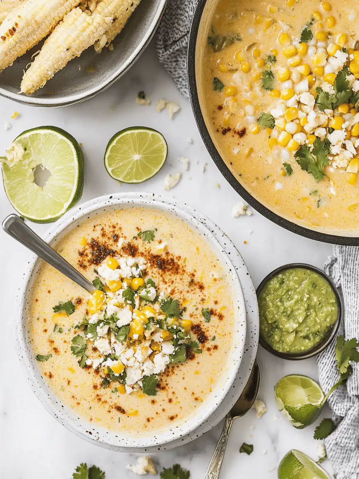 Mexican Street Corn Soup