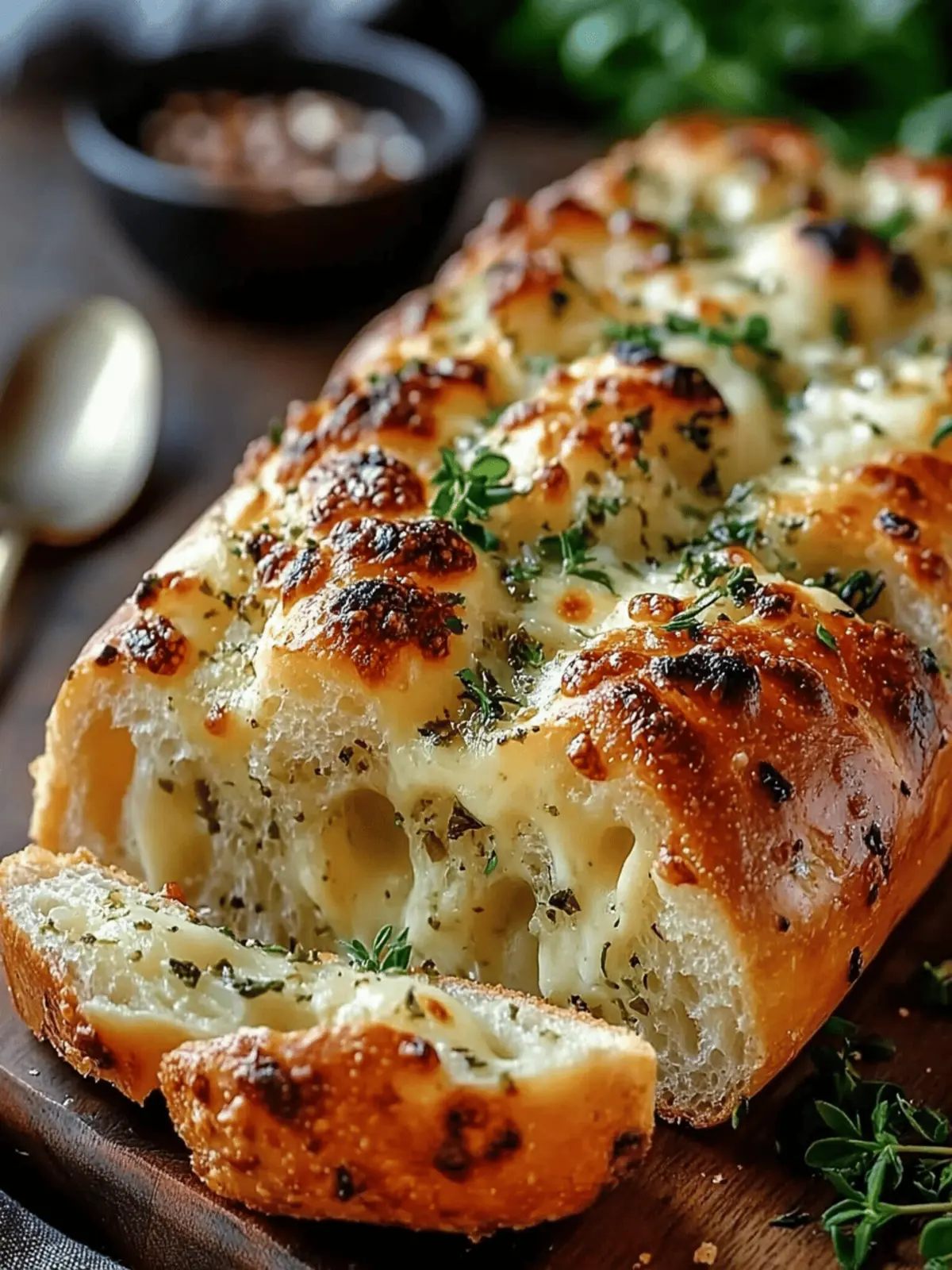 Italian Herb Cheese Bread