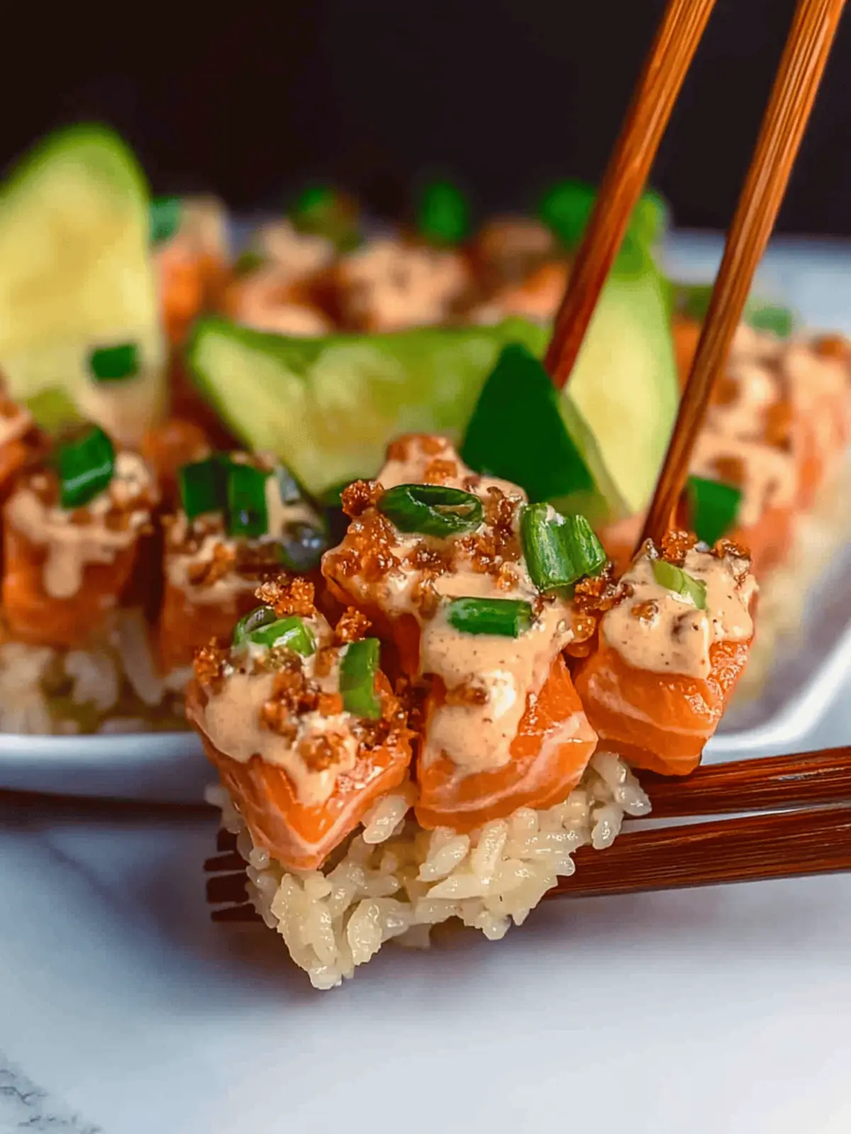 Salmon Crispy Rice