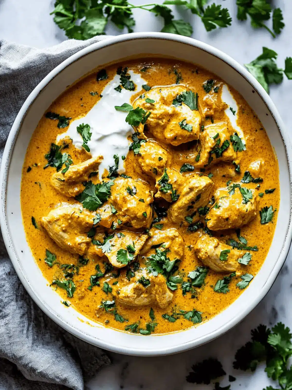 The Best Slow Cooker Chicken Korma