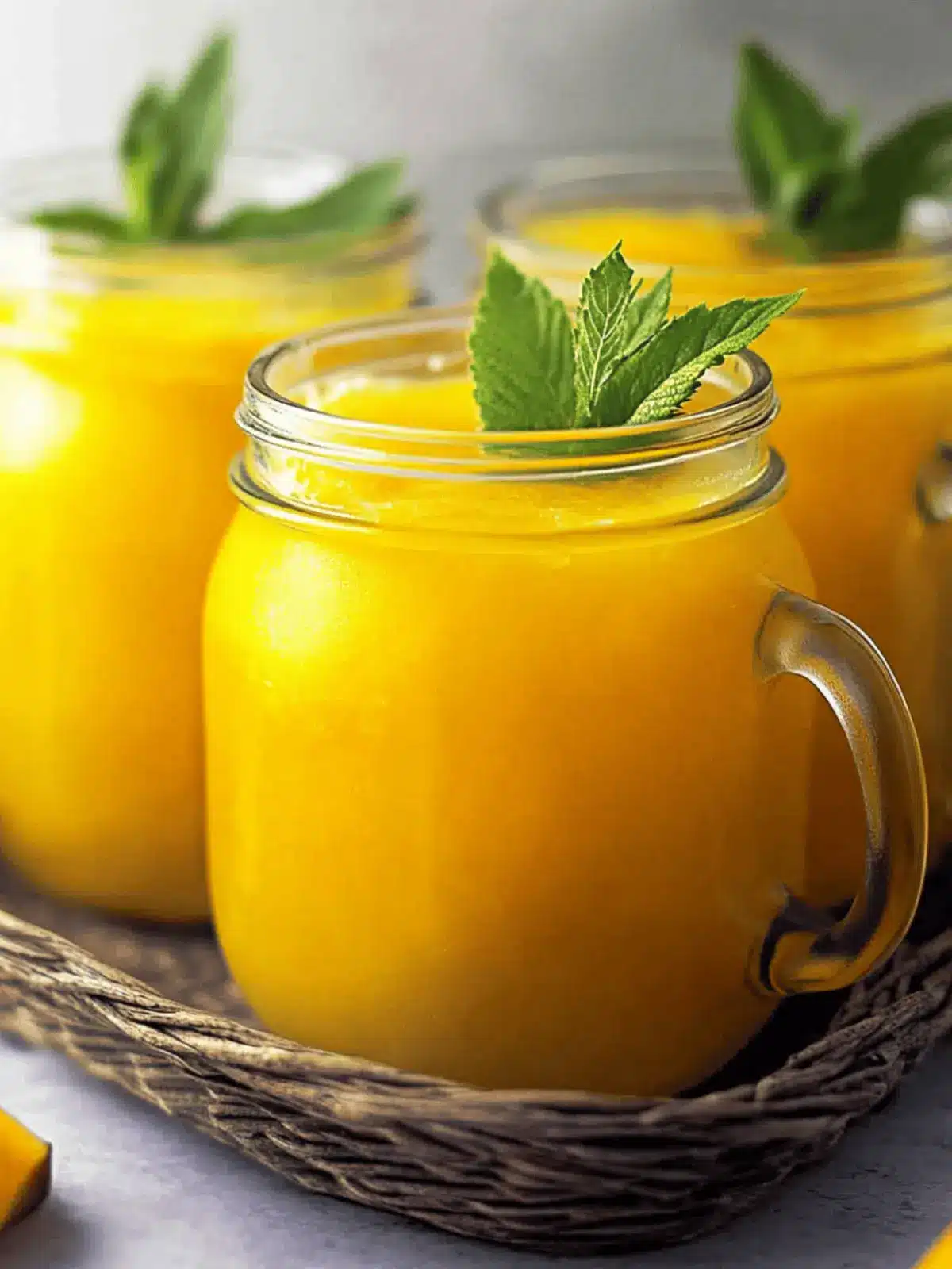 Homemade Mango Lemonade